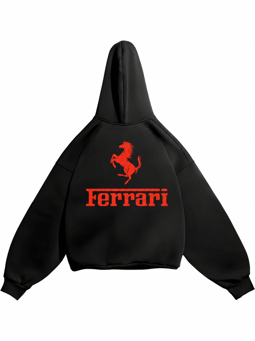 F1 Ferrari Oversized hoodie – black