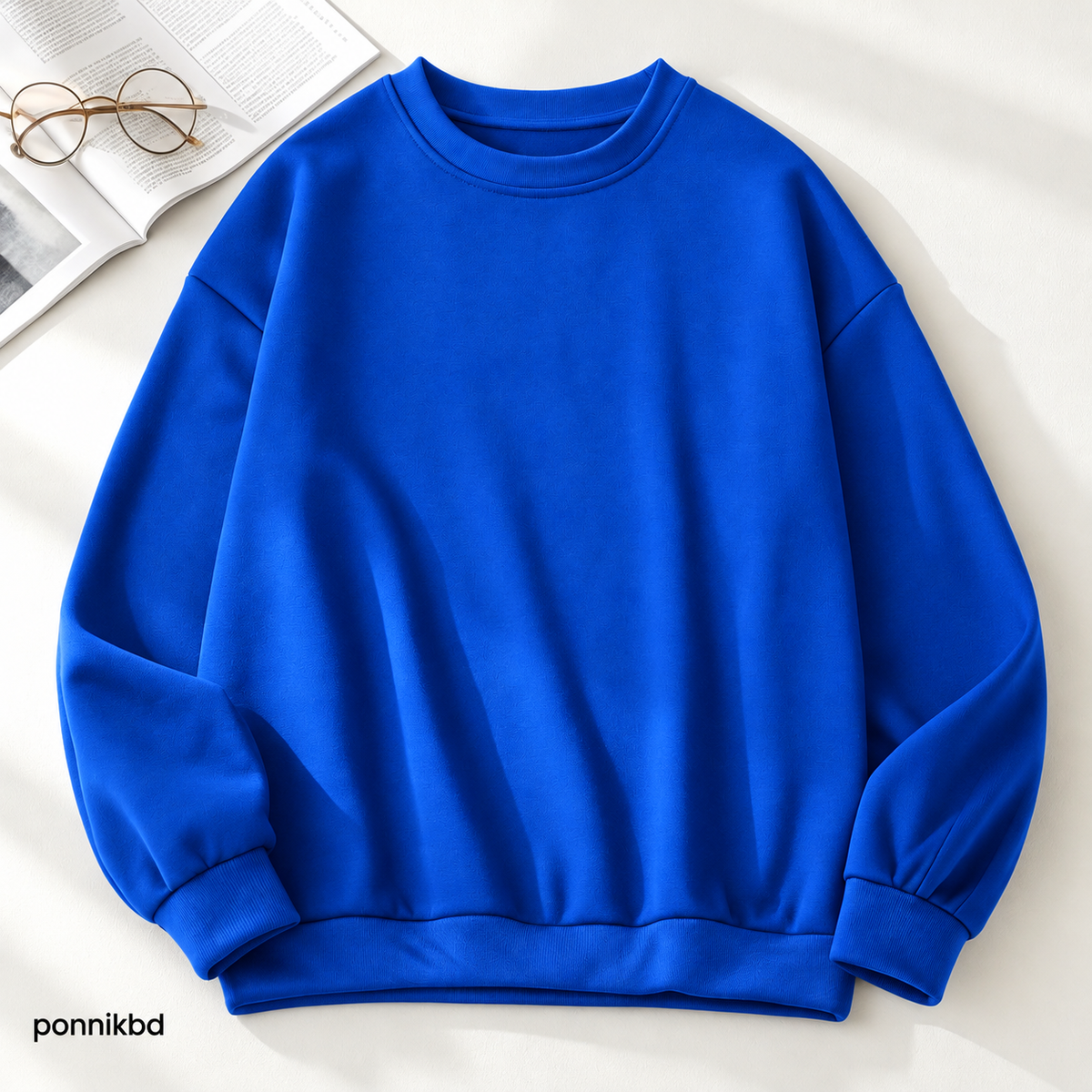 solid regular sweatshirt