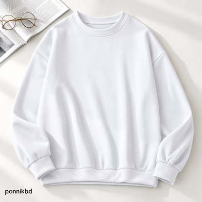 solid regular sweatshirt