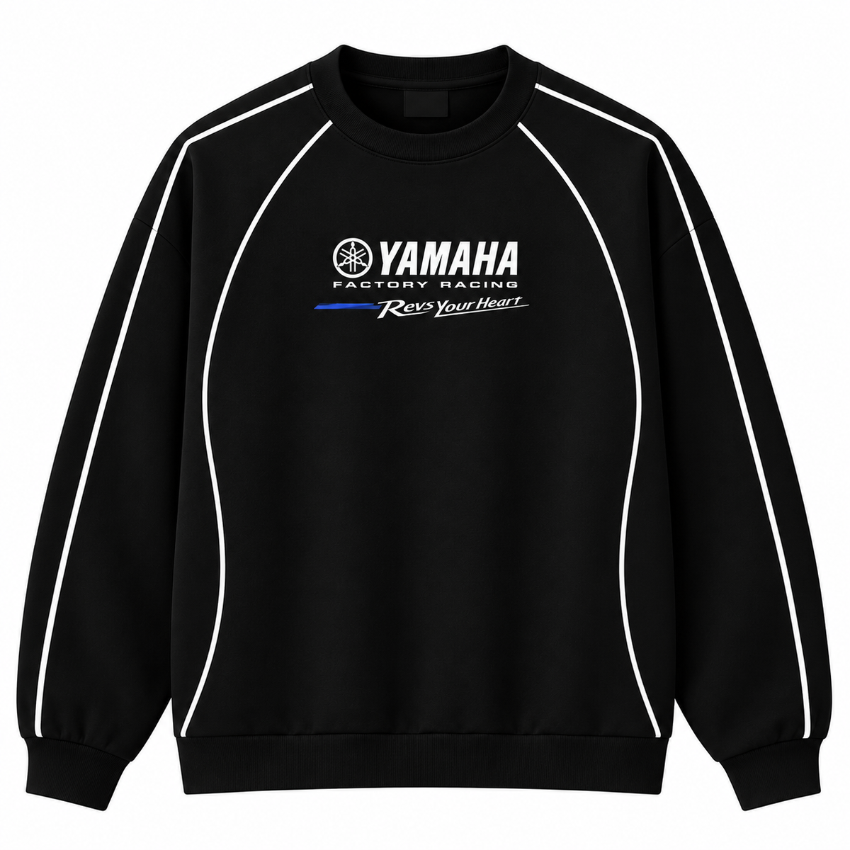 Yamaha DTF Raglan ST2 Sweatshirt  Regular black