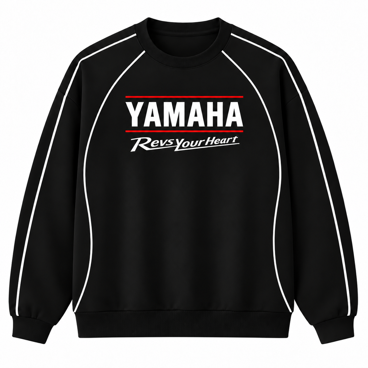 Yamaha DTF Raglan Sweatshirt  Regular black