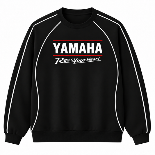 Yamaha DTF Raglan Sweatshirt  Regular black