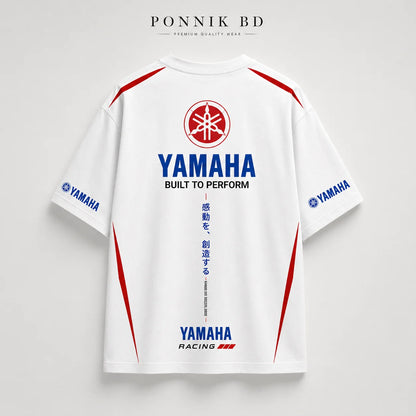 Yamaha R-1 Oversized Tees – White