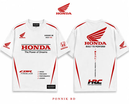Honda CBR Performance Tee white