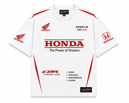 Honda CBR Performance Tee white