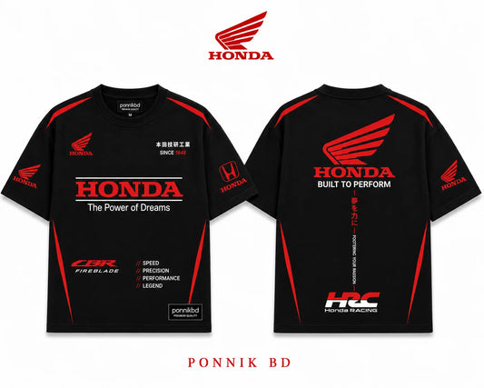 Honda CBR Performance Tee black