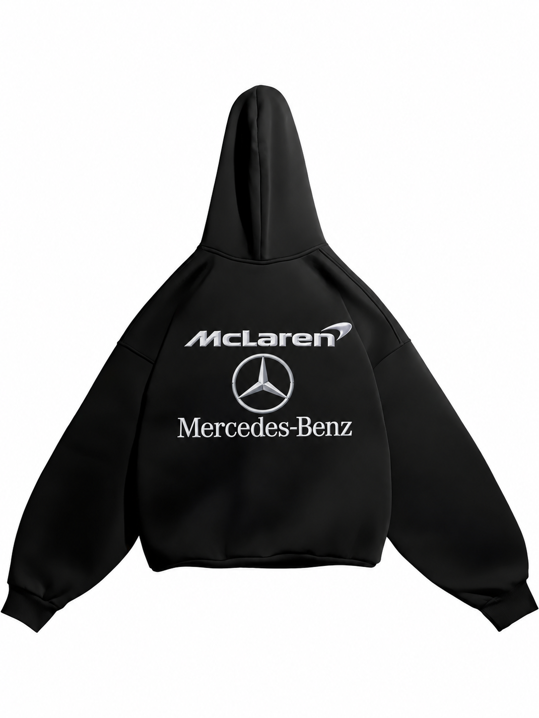Mercedes benz   Oversized hoodie – black