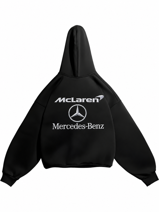 Mercedes benz   Oversized hoodie – black