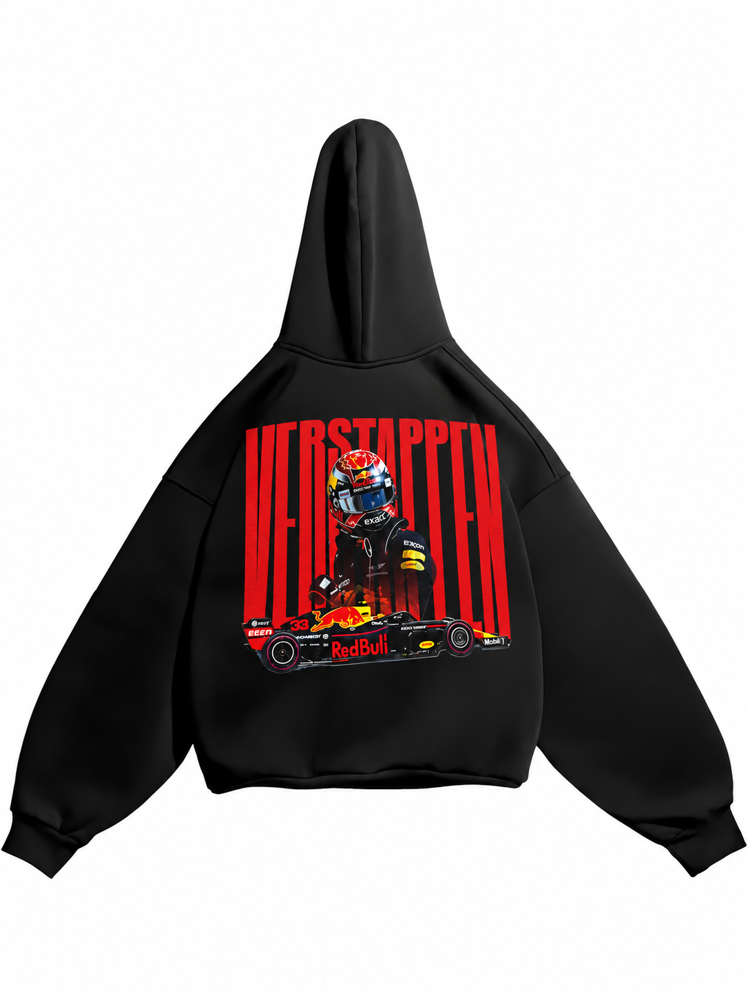 redbull max  Oversized hoodie – black