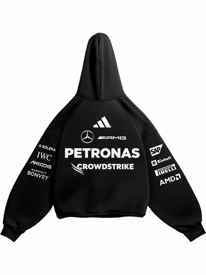 Mercedes petronas Oversized hoodie – black