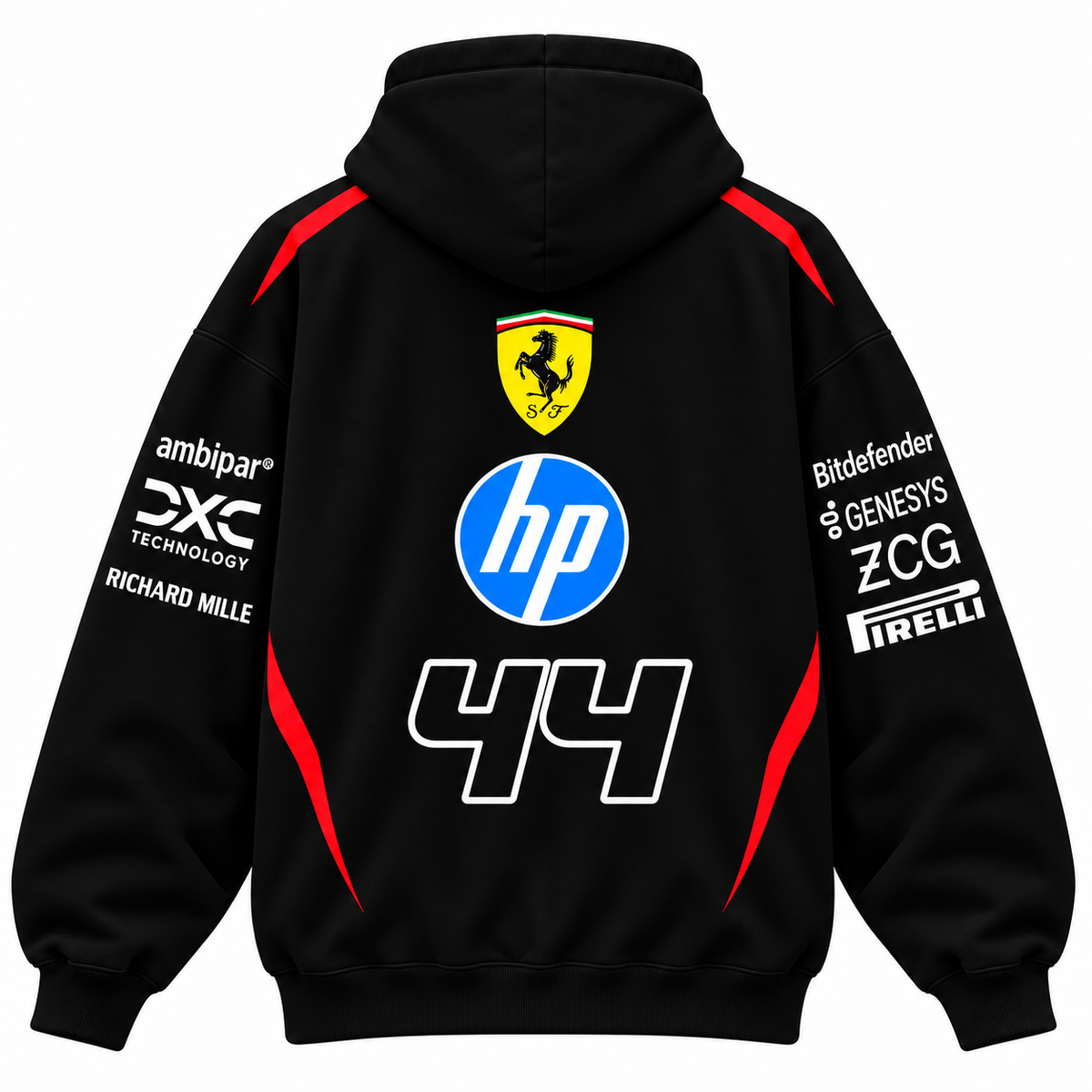 44 Ferrari Oversized hoodie – black