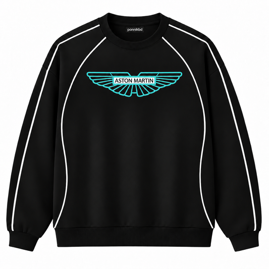 Aston martin  Sweatshirt  Regular black