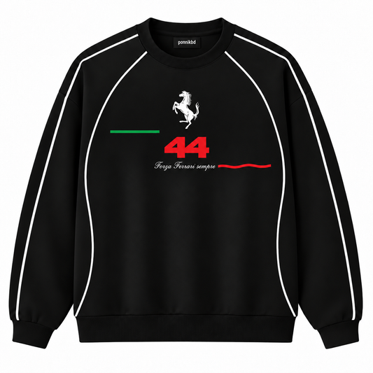 44 Ferrari Sweatshirt  Regular black