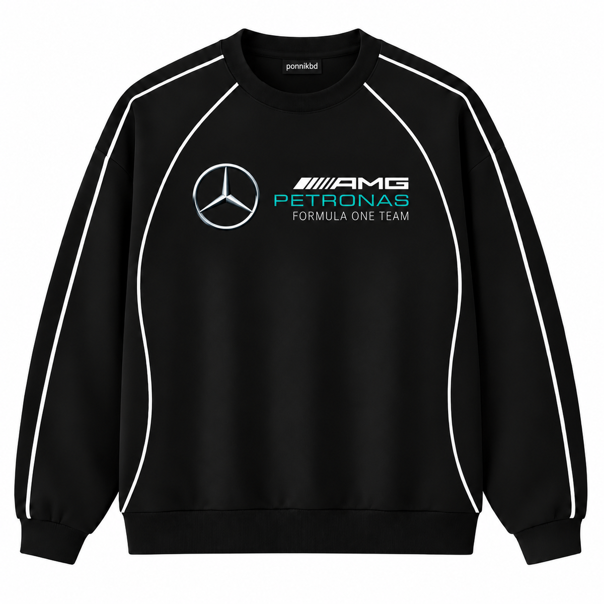 AMG Mercedes Sweatshirt  Regular black