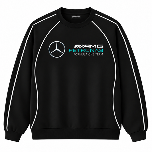 AMG Mercedes Sweatshirt  Regular black