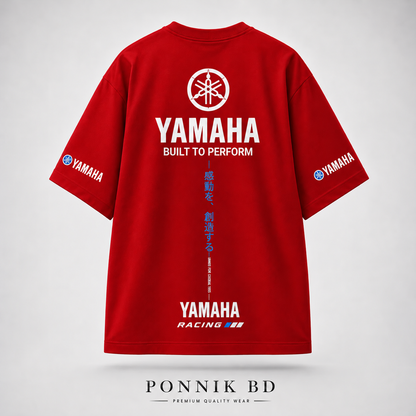 ST2 Yamaha R-1 Oversized Tees –black