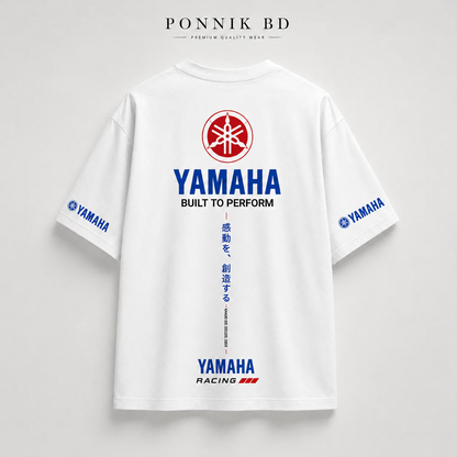 ST2 Yamaha R-1 Oversized Tees –WHITE