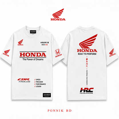 ST2 Honda CBR Performance Tee white