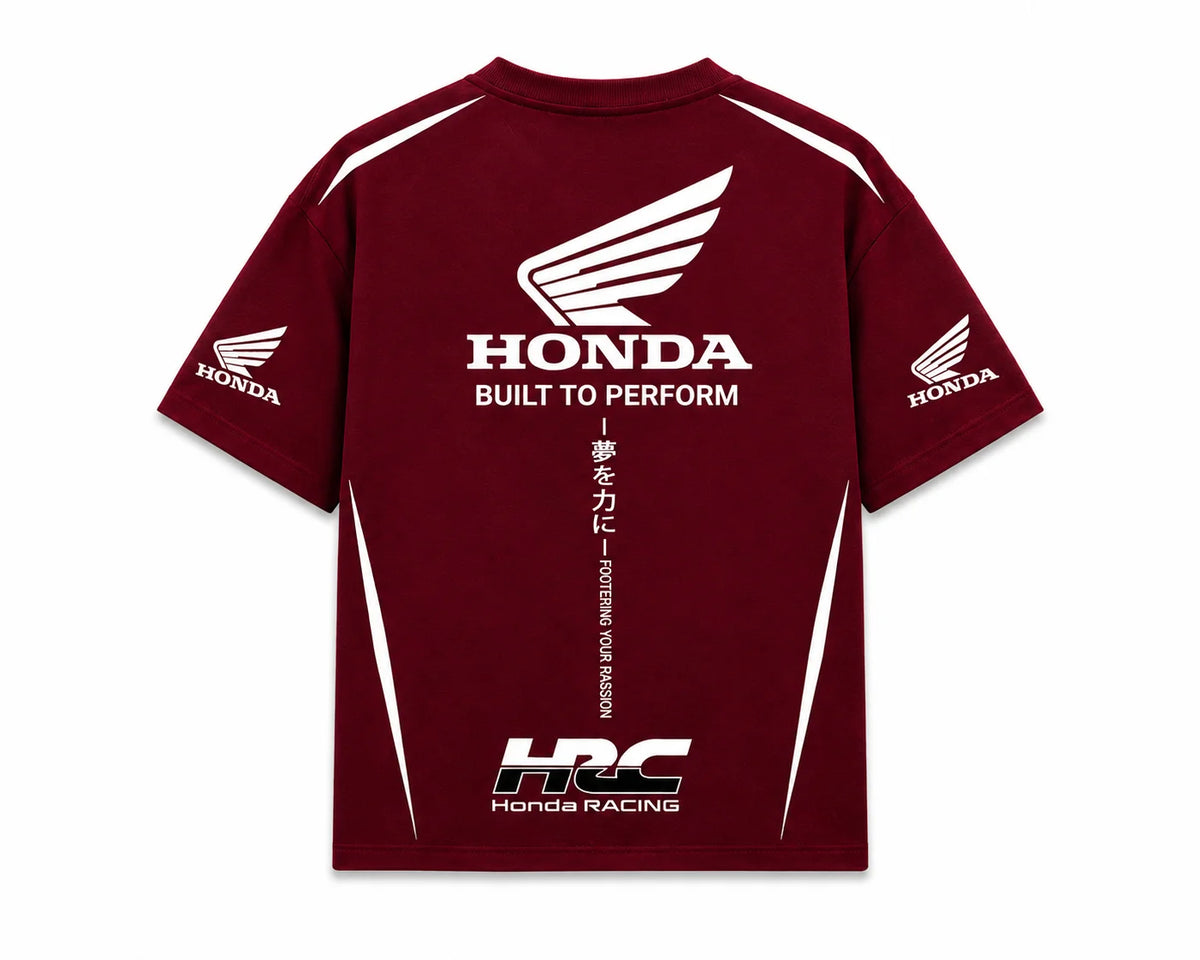 Honda CBR Performance Tee maroon