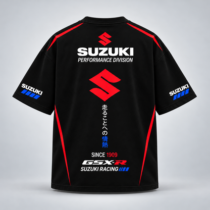 Suzuki GSX-R Oversized Tees – black