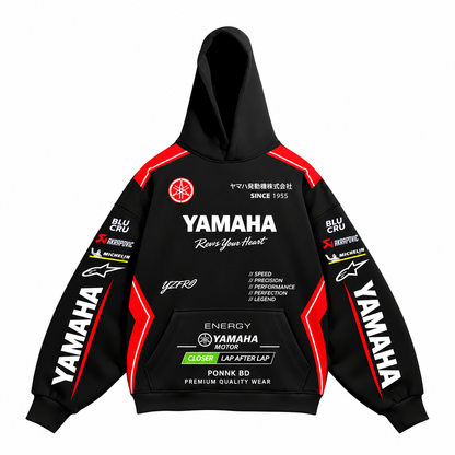 Yamaha R-1  Oversized hoodie – black
