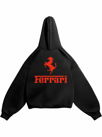 F1 Ferrari Oversized hoodie – black